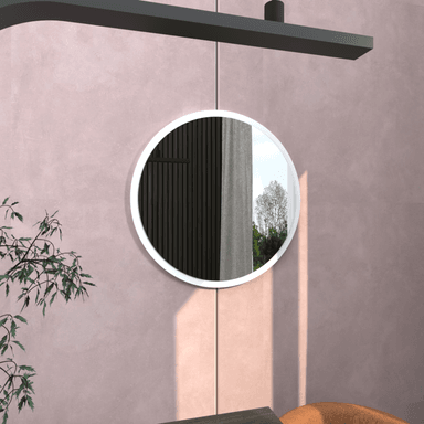 ESPEJO MOVENDA MUEBLES PANDORA CIRCULAR BLANCO 65CM MOVENDA - 2