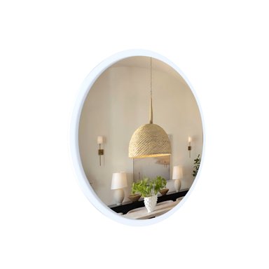ESPEJO MOVENDA MUEBLES PANDORA CIRCULAR BLANCO 65CM MOVENDA - 3