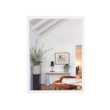 ESPEJO MOVENDA MUEBLES KALE RECTANGULAR BLANCO 80X60CM MOVENDA