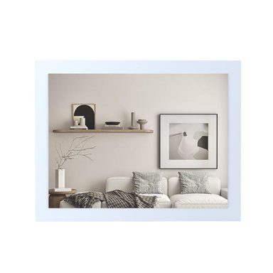 ESPEJO MOVENDA MUEBLES ELARA RECTANGULAR BLANCO 92X72CM MOVENDA