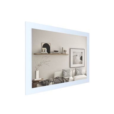 ESPEJO MOVENDA MUEBLES ELARA RECTANGULAR BLANCO 92X72CM MOVENDA - 3