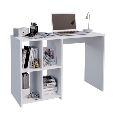 ESCRITORIO MOVENDA MUEBLES BIANCA 110 CM X 40 CM BLANCO - 1