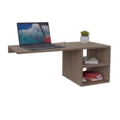ESCRITORIO MOVENDA MUEBLES LUIZA 100 CM X 42 CM GALES EMPOTRABLE - 1