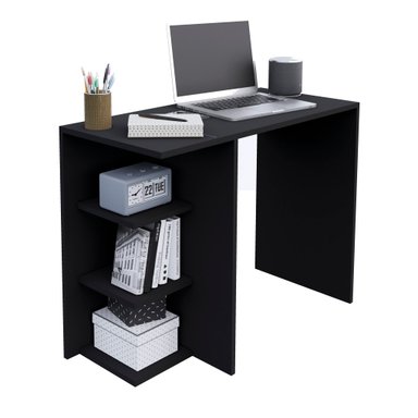 ESCRITORIO LAURA 100CM MOVENDA NEGRO