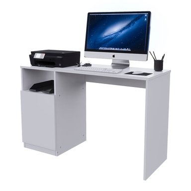 ESCRITORIO SIMONE 120CM 1 PUERTA MOVENDA BLANCO