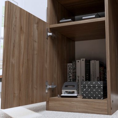 ESCRITORIO MOVENDA MUEBLES SIMONE 120 CM X 45 CM GALES 1 PUERTA - 3