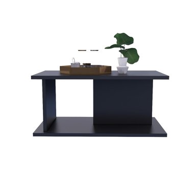 MESA DE CENTRO MOVENDA MUEBLES VIOLETA MOVENDA NEGRO