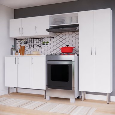 MUEBLE DE COCINA VALERIA 230CM MOVENDA BLANCO - 2