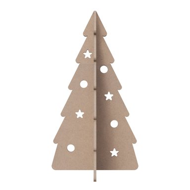 ARBOL DE NAVIDAD MOVENDA MUEBLES CIANO BEIGE 120CM MOVENDA MDF