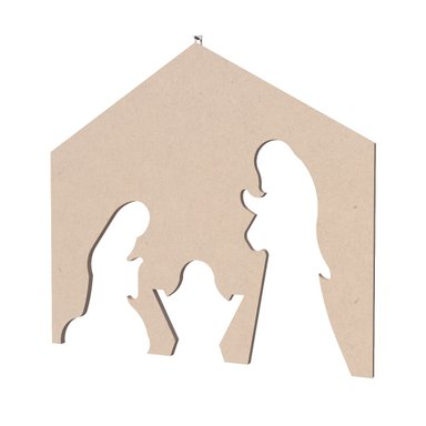 NACIMIENTO NAVIDEÑO DELLE 73CM MOVENDA MDF