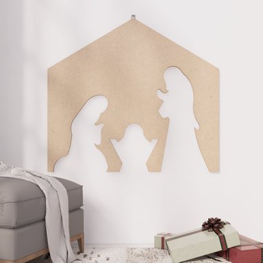 NACIMIENTO NAVIDEÑO DELLE 73CM MOVENDA MDF - 2