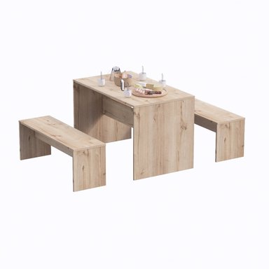 JUEGO DE COMEDOR MEDELLIN 4 PERSONAS MOVENDA DUNA