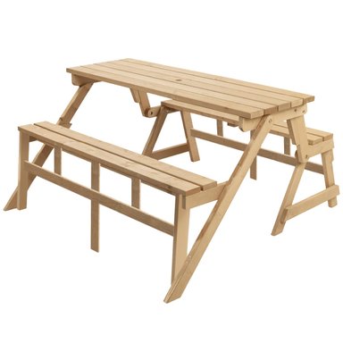 MESA BANCA PLEGABLE GARCILLA 4 PERSONAS MOVENDA