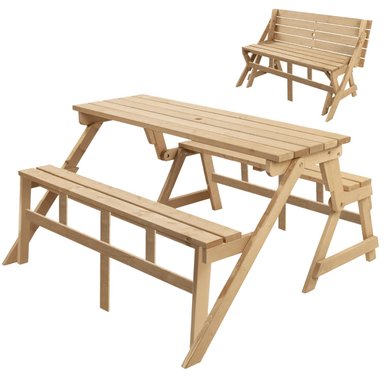 MESA BANCA PLEGABLE GARCILLA 4 PERSONAS MOVENDA - 4