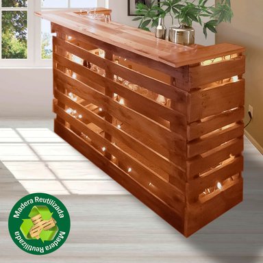 MUEBLE BAR MOVENDA MUEBLES VERONA MADERA - 2