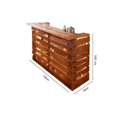 MUEBLE BAR MOVENDA MUEBLES VERONA MADERA - 3