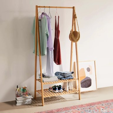 ROPERO MOVENDA MUEBLES MADERA CANCUN NATURAL