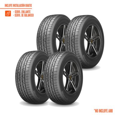 PACK DE 4 LLANTAS 265/65R17 CONTINENTAL CROSS CONTACT LX25 112T