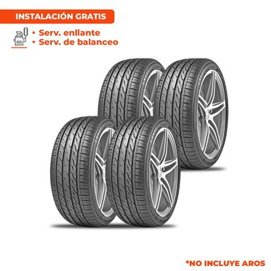 PACK DE 4 LLANTAS 205/55ZR16 LANDSAIL LS588 UHP 94W