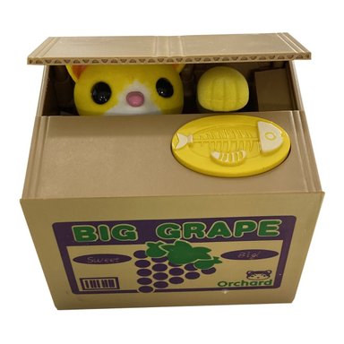 ALCANCIA ELECTRONICA GATO ROBA MONEDAS