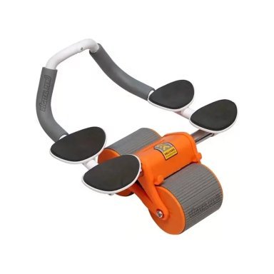RUEDA ABDOMINAL CON REBOTE AUTOMATICO NARANJA - 3