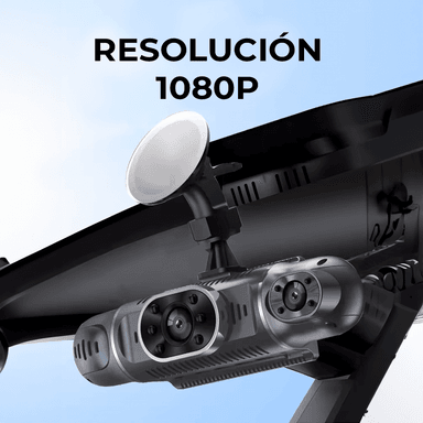 CÁMARA DE AUTO DASH CAM TRIPLE LENTE - 3