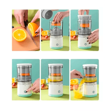 EXTRACTOR DE NARANJA ELÉCTRICO PORTÁTIL AUTOMÁTICO USB RECARGABLE - 4