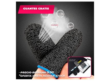 GATILLOS STAR FOX PREMIUM + GUANTES - 6