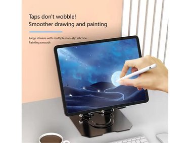 SOPORTE PARA TABLETS Y IPADS AJUSTABLE Y GRADUABLE - 4