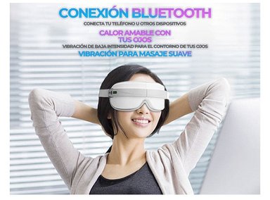 GAFAS DE RELAJACIÓN OCULAR BLUETOOTH CALOR Y VIBRACIÓN - 2