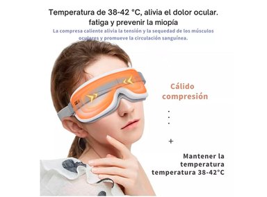 GAFAS DE RELAJACIÓN OCULAR BLUETOOTH CALOR Y VIBRACIÓN - 5