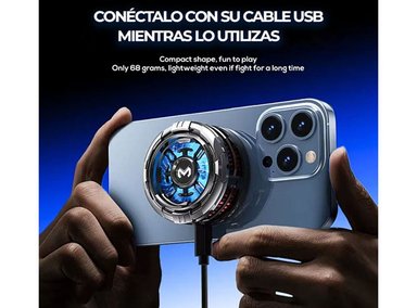 COOLER VENTILADOR PARA TELÉFONO ALTA POTENCIA MEMO CX08 - 2