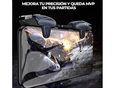 GATILLOS PARA CELULAR L1 R1 CON COOLER Y DEDALES MEMO AK03 - 3
