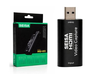 CAPTURADORA HDMI USB VIDEO CAPTURE FULL HD STREAMING - 1