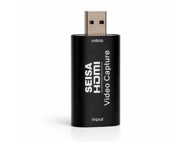 CAPTURADORA HDMI USB VIDEO CAPTURE FULL HD STREAMING - 4