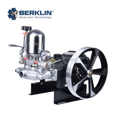 CABEZAL BERKLIN BKL-45AC ALTA PRESION C/PISTON GRAFITO ACERO NEGRO