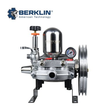 CABEZAL BERKLIN BKL-45AC ALTA PRESION C/PISTON GRAFITO ACERO NEGRO - 2