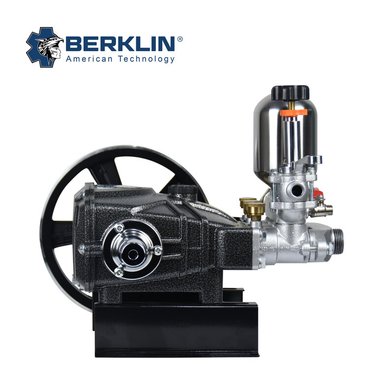 CABEZAL BERKLIN BKL-45AC ALTA PRESION C/PISTON GRAFITO ACERO NEGRO - 4