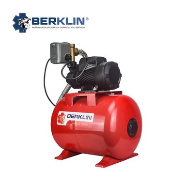 EQUIPO BERKLIN HIDRONEUMÁTICO BOMBA PERIFERICA 0.5 HP 24 L - 2