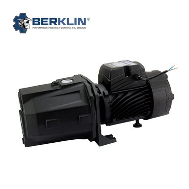 ELECTROBOMBA BERKLIN JET DE 2HP 1 1/4 X 1 ACERO