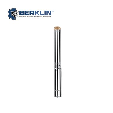 BOMBA AGUA BERKLIN 4ST8-17 SUMERGIBLE 380V 2¨ TRIFASICO 3 HP NORIL
