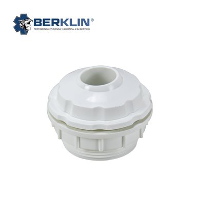 BOQUILLA BERKLIN FL0032 BLANCO RECIRCULAR 1 1/2'