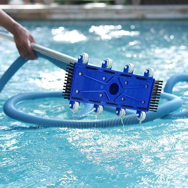 ASPIRADORA DE 8 RUEDAS PESADA PARA PISCINA - 5