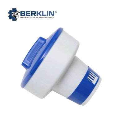 CLORINADOR BERKLIN CF-7P AZUL CLARO TIPO OVNI FLOTANTE