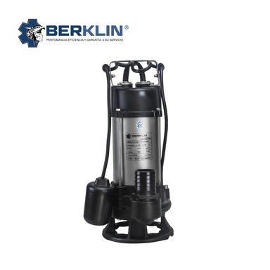 BOMBA AGUA BERKLIN 50WFD11-10-1.1G SUMERGIBLE AGUA SUCIA 1.5 HP