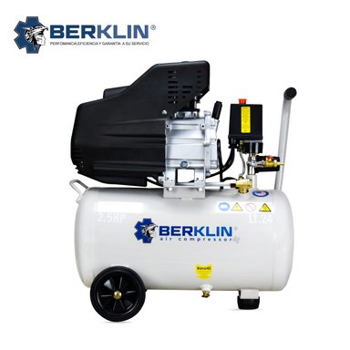 COMPRESORA BERKLIN BKL-LBDB AIRE 2.5HP 24 LT