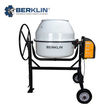 MEZCLADORA BERKLIN PCM210 CONCRETO 1.4HP 210L CON 3 PALETAS