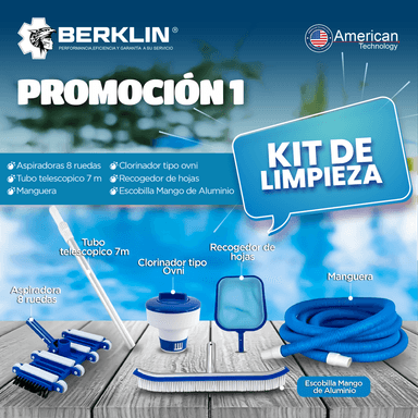 KIT DE LIMPIEZA PARA PISCINA