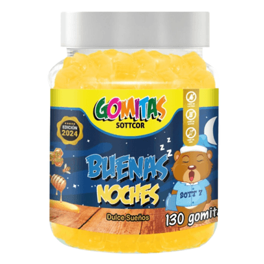 GOMITAS SOTTCOR LABS BUENAS NOCHES PARA NIÑOS 100GR CHICLE