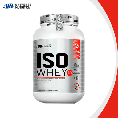 PROTEÍNA UNIVERSE NUTRITION ISO WHEY 90 1.2KG CHOCOLATE + SHAKER - 2